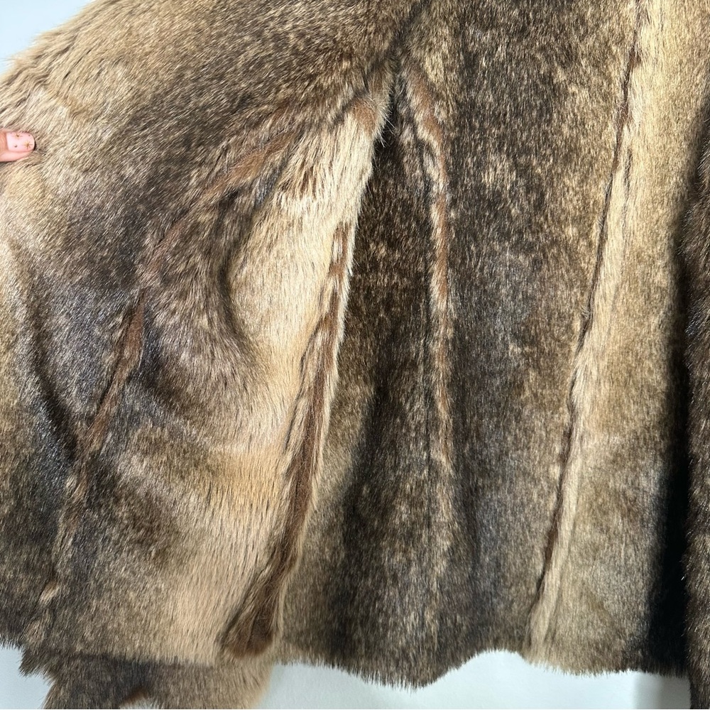 Scully Honey Creek Faux Fur Jacket in Java Brown - Picture 9 of 10